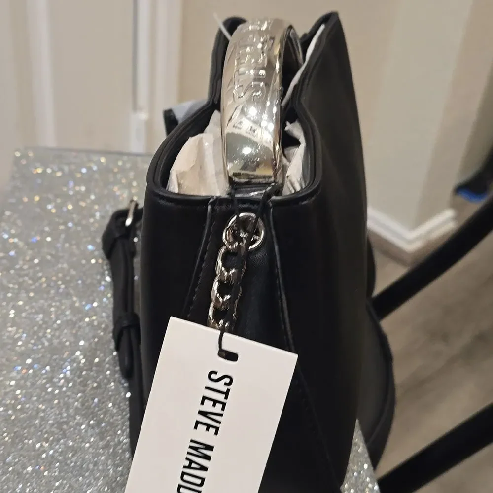 Steve‎ Madden BDiall Satchel- Black